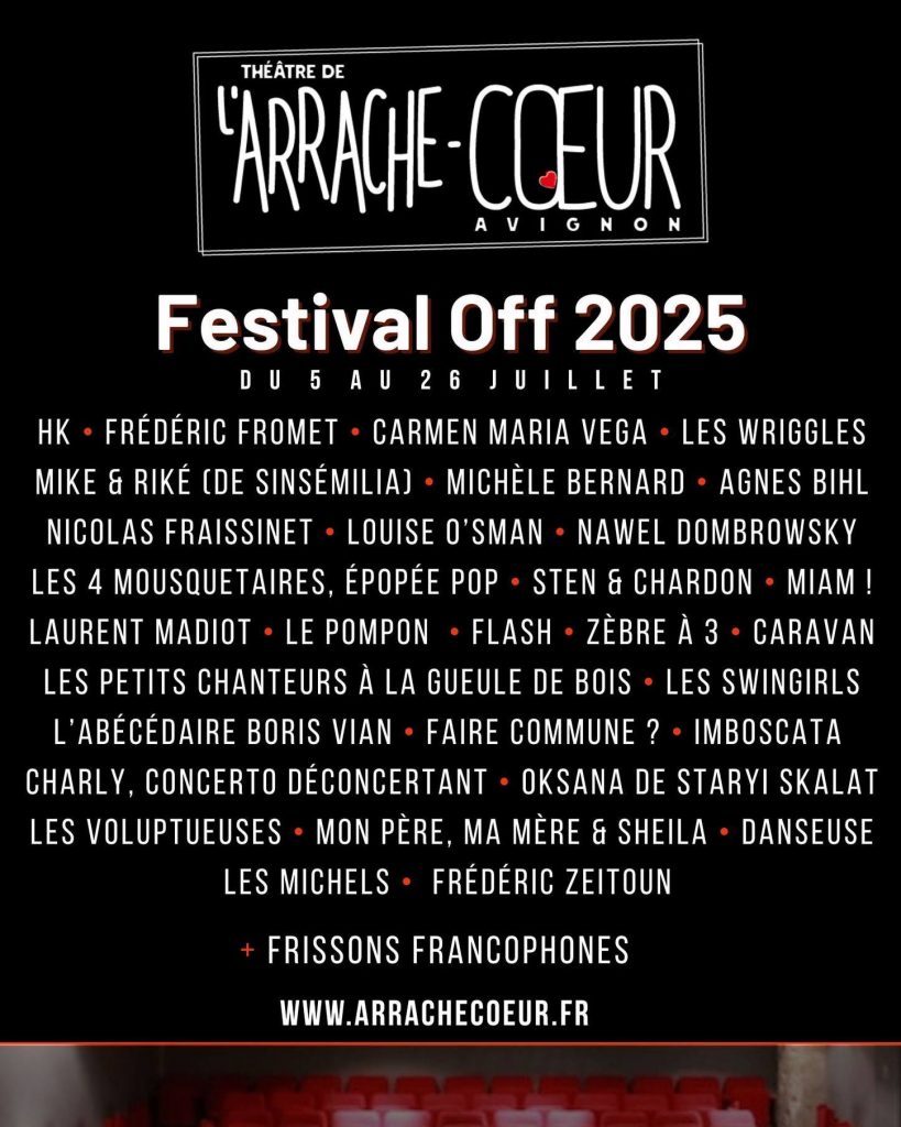 Festival Off Avignon 2025